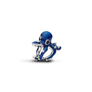 Pandora Moments Enamel Blue Octopus Charm 794706C01