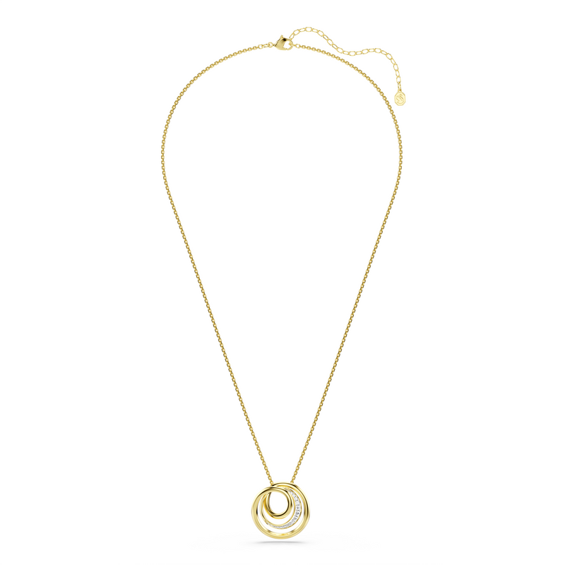 Swarovski Hyperbola Gold Plated Necklace 5740410-zoom-
