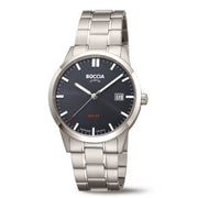 Boccia Titanium Blauw Heren Horloge 2002-3673-02
