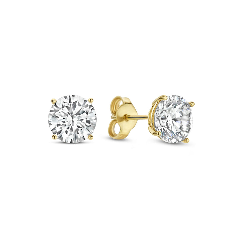 Beloro Jewels Monte Napoleone damen OhrknÃ¶pfe Gold BO360013-zoom-