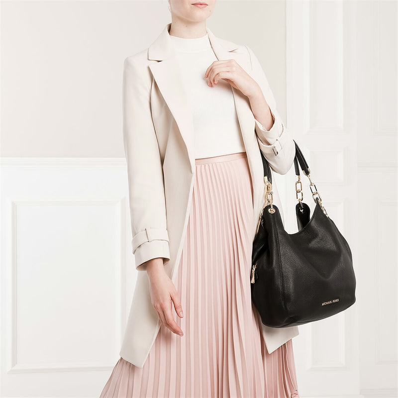 Michael Kors Lillie Schultertasche Schwarz 30T9G0LE3L-001-zoom-