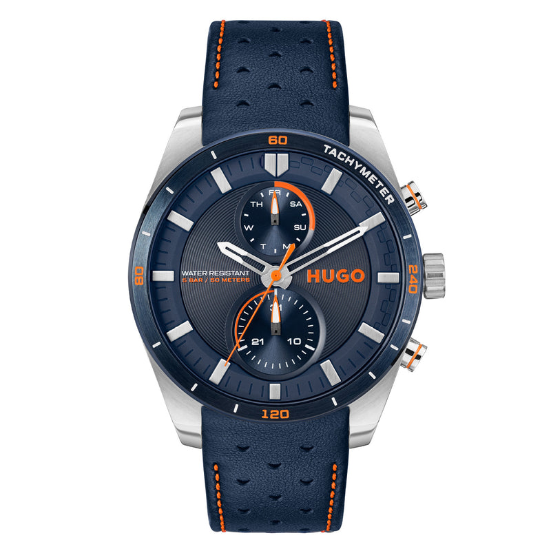 Hugo Boss HUGO #FAST Blauw Heren Horloge 2002-HU1530371-zoom-