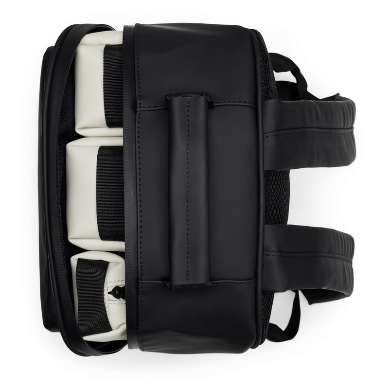 Rains Book Daypack Großer Schwarzer Rucksack R13680-01-zoom-