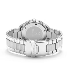 Mats Meier Mont Vélan Chrono Black/Silver Coloured Watch MM10004