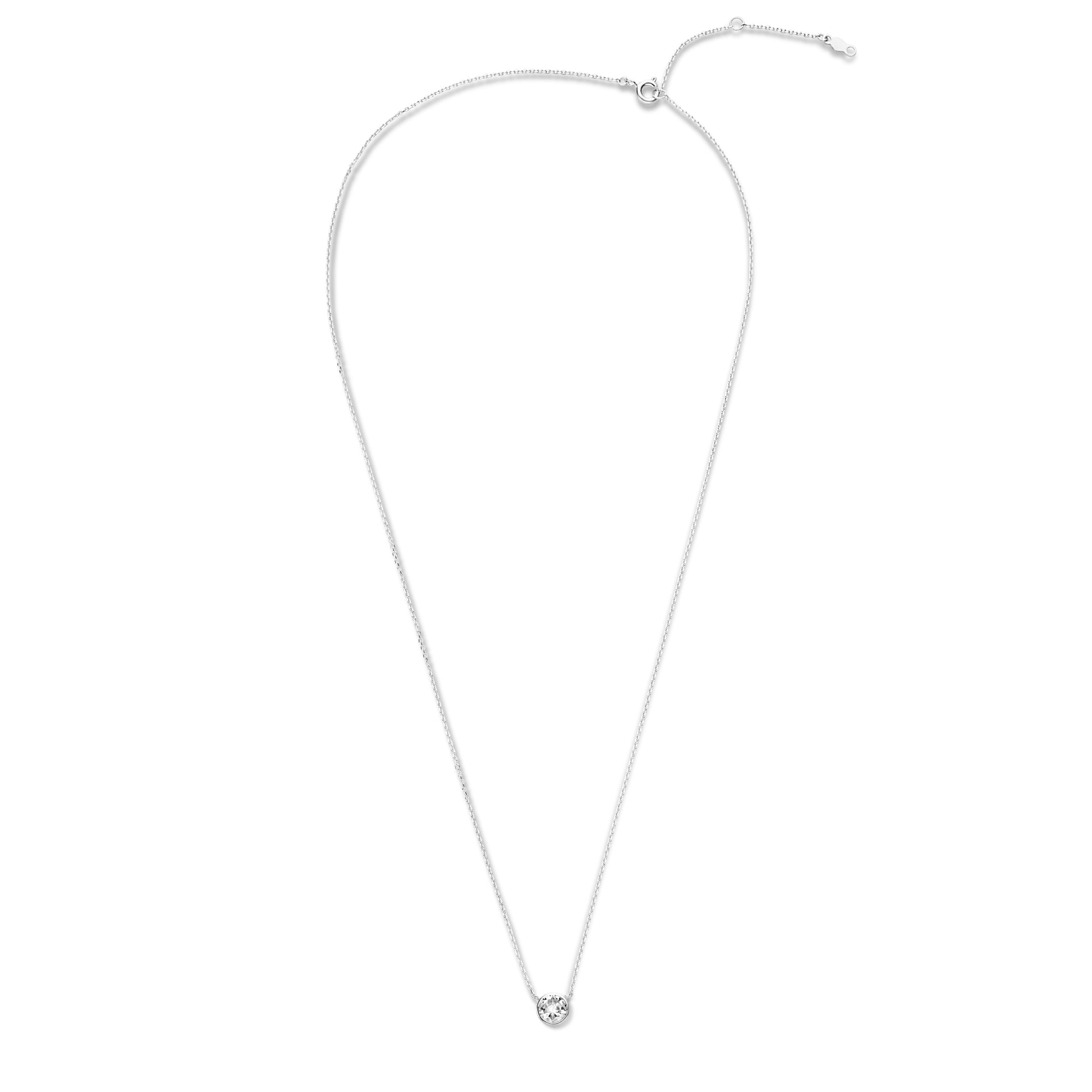 Violet Hamden Venus 925 Sterling Silver Necklace with Birthstone VH340009-JAN