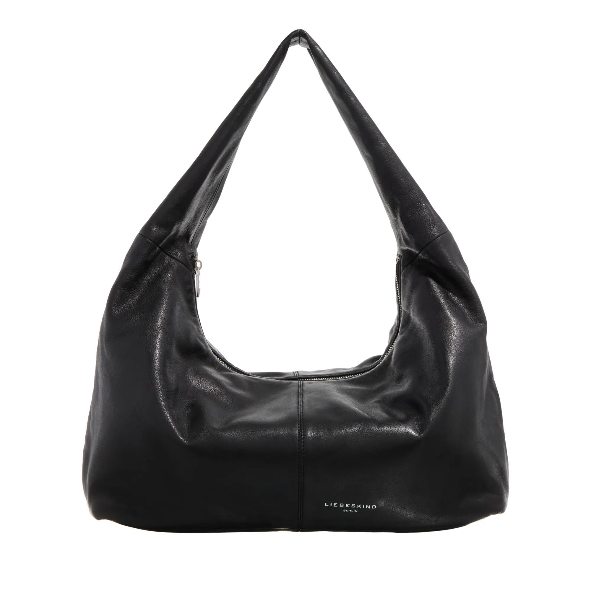 Liebeskind Berlin Bo Black Leather Hobo bag 2001-A0616907
