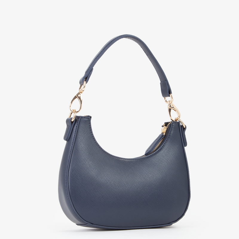 Valentino Bags Zero Re Blaue Umhängetasche VBS7B305BLUNOTTE-zoom-