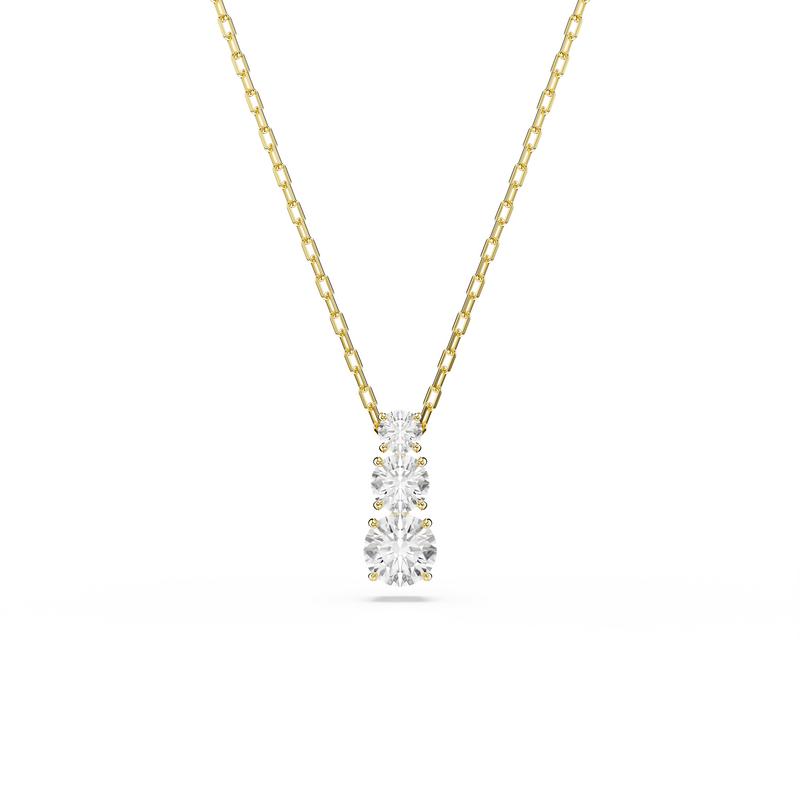 Swarovski Stilla Goldfarbene Halskette 5723298-zoom-