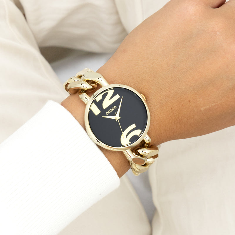 OOZOO Timepieces damen Uhr Gold C11264-zoom-