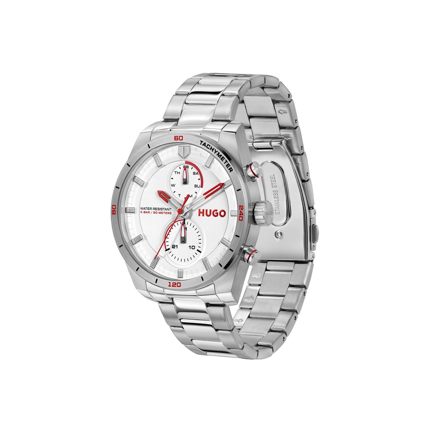 Hugo Boss HUGO #FAST Wit Heren Horloge 2002-HU1530373