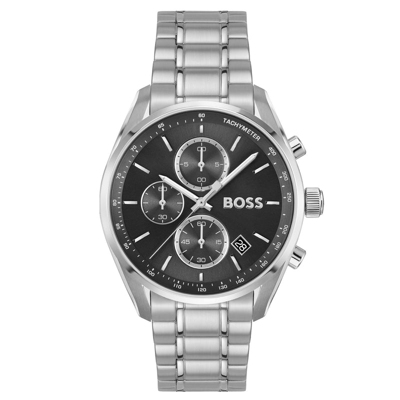 Hugo Boss Grand Prix 40 Silberne Herrenuhr HB1514259-zoom-
