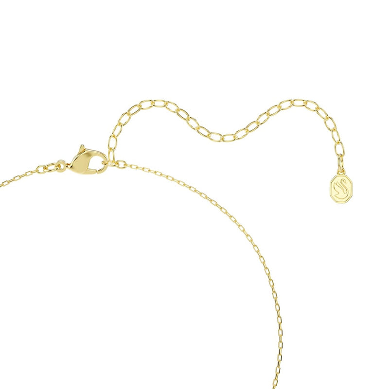 Swarovski Una Sparkling DC Goldfarbene Halskette 5758061-zoom-