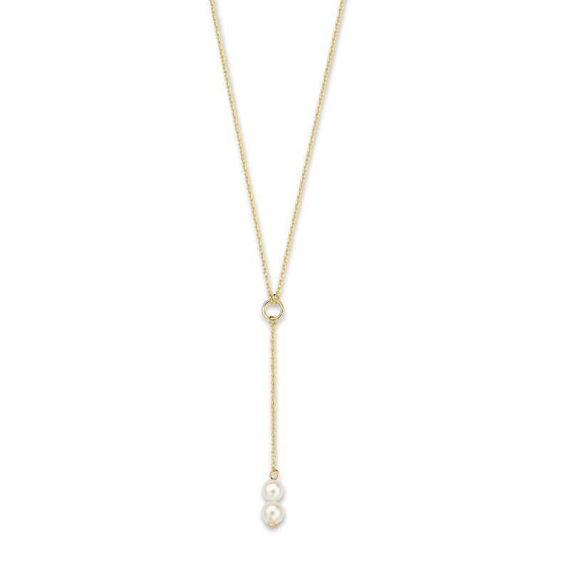 Isabel Bernard Belleville Luna 14 Karat | Gold Halskette IB340024-zoom-