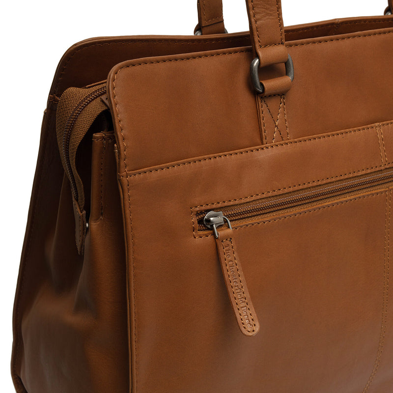 The Chesterfield Brand Fidenza damen Laptoptasche Kognak C38.020631-zoom-