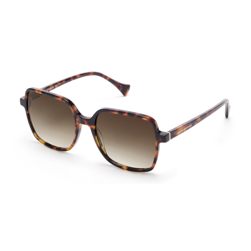 Isabel Bernard La Villette Rene Braun Tortoise Quadratisch Sonnenbrille IB400000-14-14-zoom-
