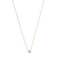 Violet Hamden Venus 925 Sterling Silver Gold-coloured Necklace with Birthstone VH340010-MAY