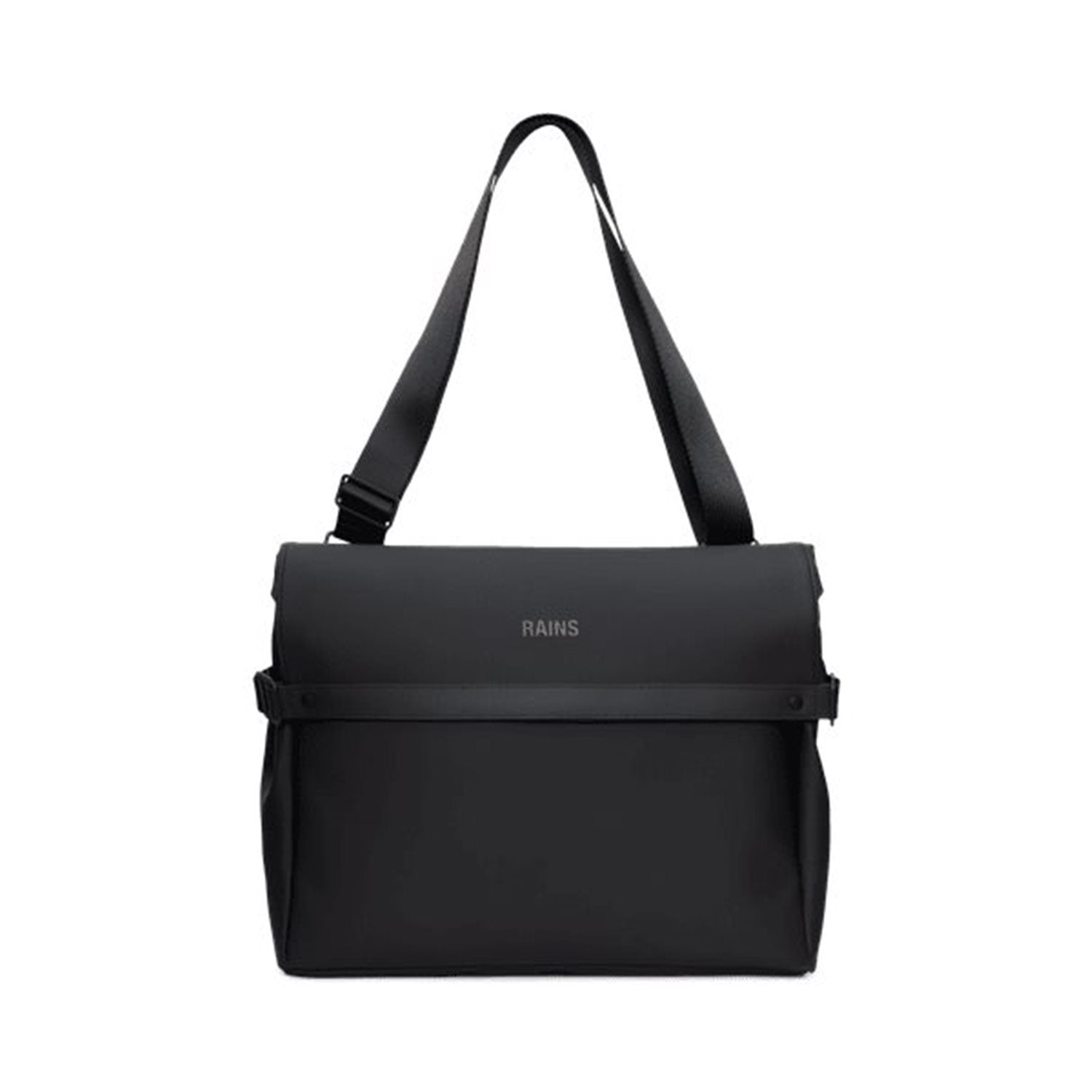 Rains OTG Black Messenger Bag R16400-01