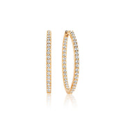 Sif Jakobs damen Ohrringe 750 Vergoldung SJ-E1790-CZ-YG