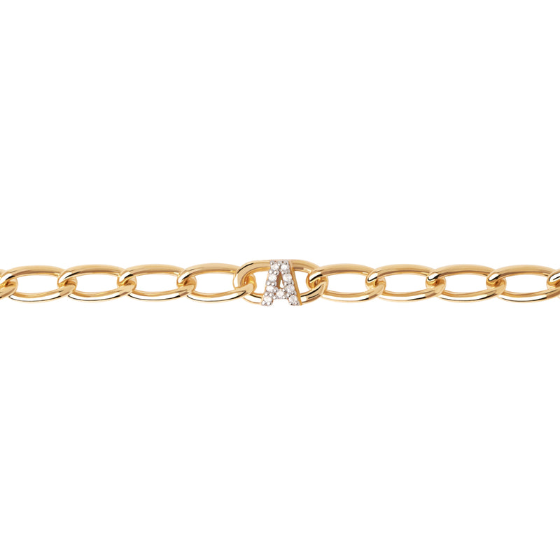 P D Paola Mini Letters damen Armband 750 Vergoldung PU01-541-U-zoom-