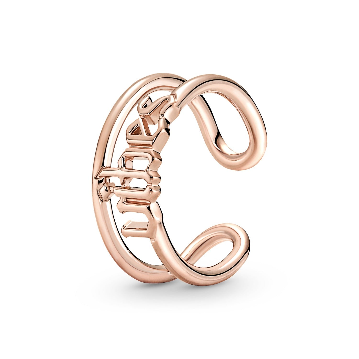 Pandora ME 14 Karaat Rose Gouden Plating Ring 181986C00