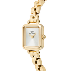 Daniel Wellington Petite & Quadro Mini Arch Silver Women's Watch DW00100850