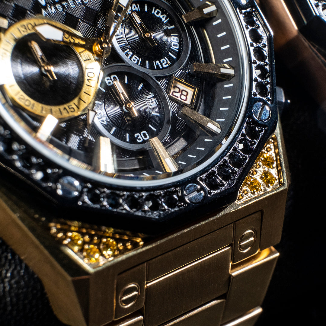 VNDX Wise Man Stones Men's Watch 2003-MD11880-01