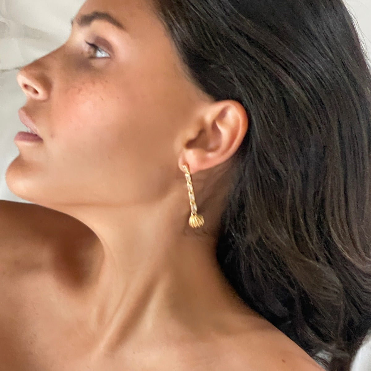 24Kae Gold Earrings 424114Y