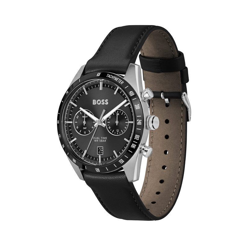 Hugo Boss Tourmaster Silberne Herrenuhr HB1514284-zoom-