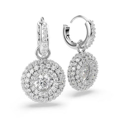 Swarovski Sublima Glam Silver-Tone Earrings 5738193