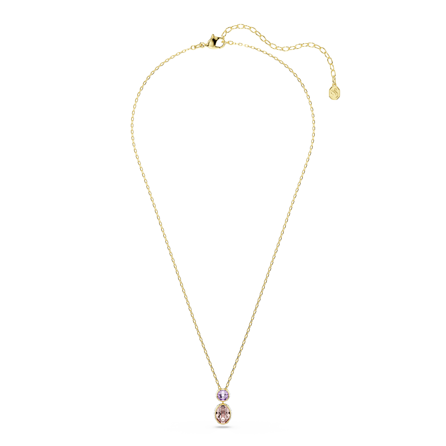 Swarovski Chroma Gold Plated Necklace 5741586