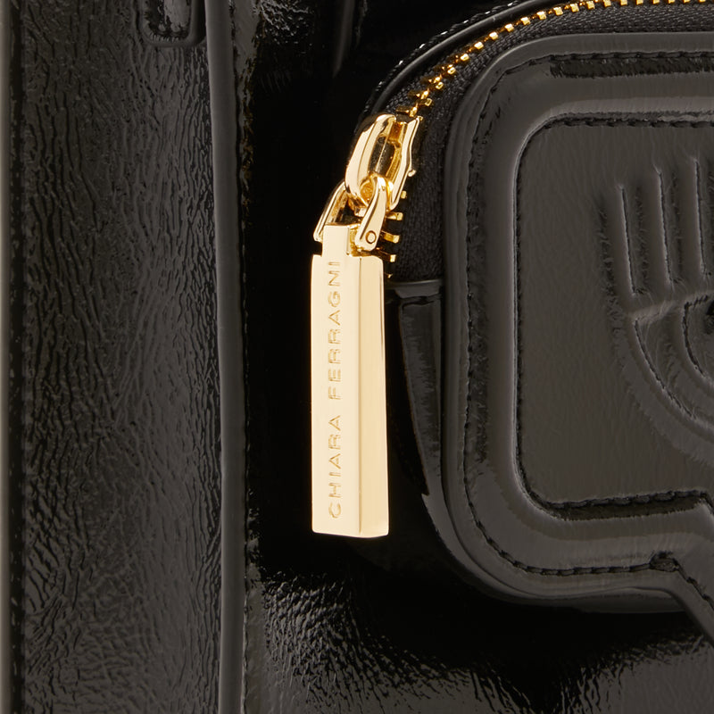 Chiara Ferragni Eyelike damen Umhängetasche Schwarz 75SB4BF2-ZS954-899-zoom-