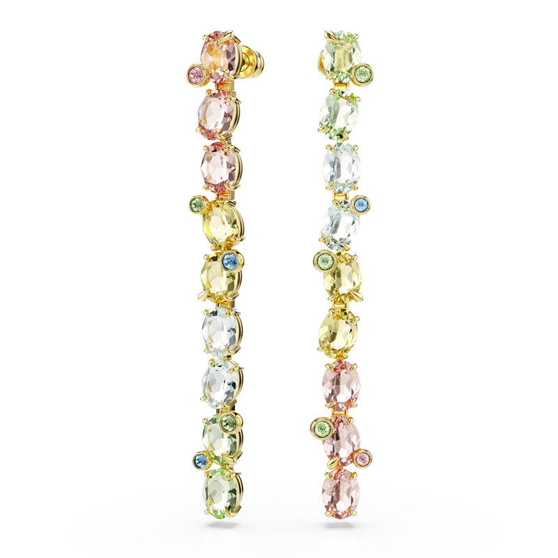 Swarovski Gema Gold Coloured Ear studs 5705809-zoom-