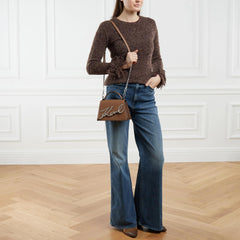 Karl Lagerfeld Brown Crossbody Bag 2001-A0491520