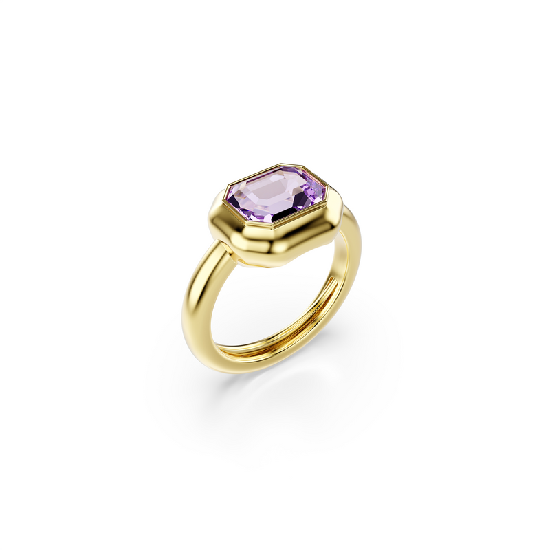 Swarovski Gema Gold Plated Ring Set 5753094-zoom-