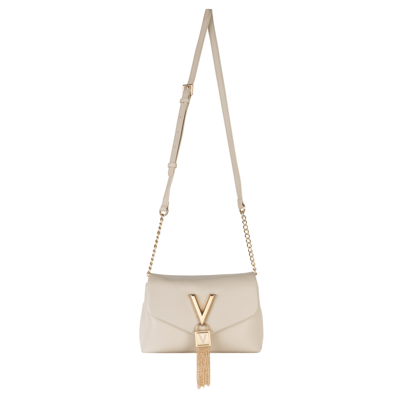 Valentino Bags Stella Ecru Umhängetasche VBS9AK09ECRU-zoom-