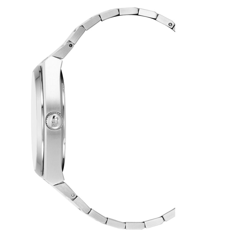 Jacques du Manoir Horizon Gents Multifunction Silberfarbene Edelstahl Herrenarmbanduhr JWN05702-zoom-