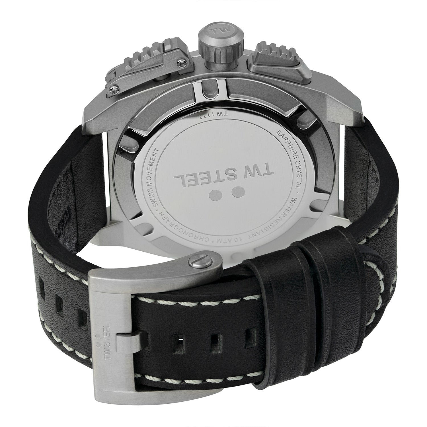 TW Steel Swiss Canteen Black Men's Watch 2002-TW1111