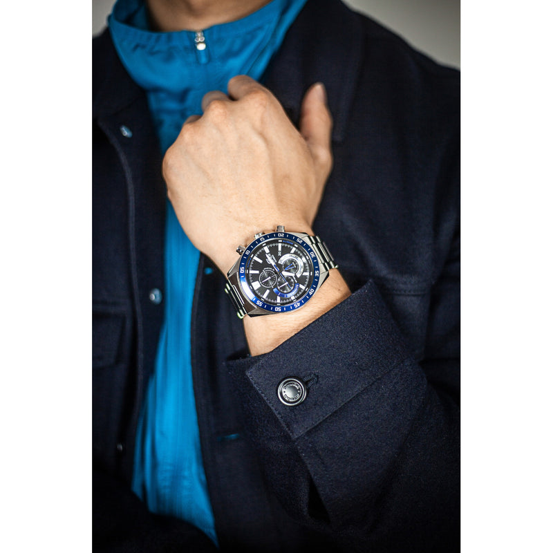 Edifice Classic herren Silber EFV-620D-1A2VUEF-zoom-