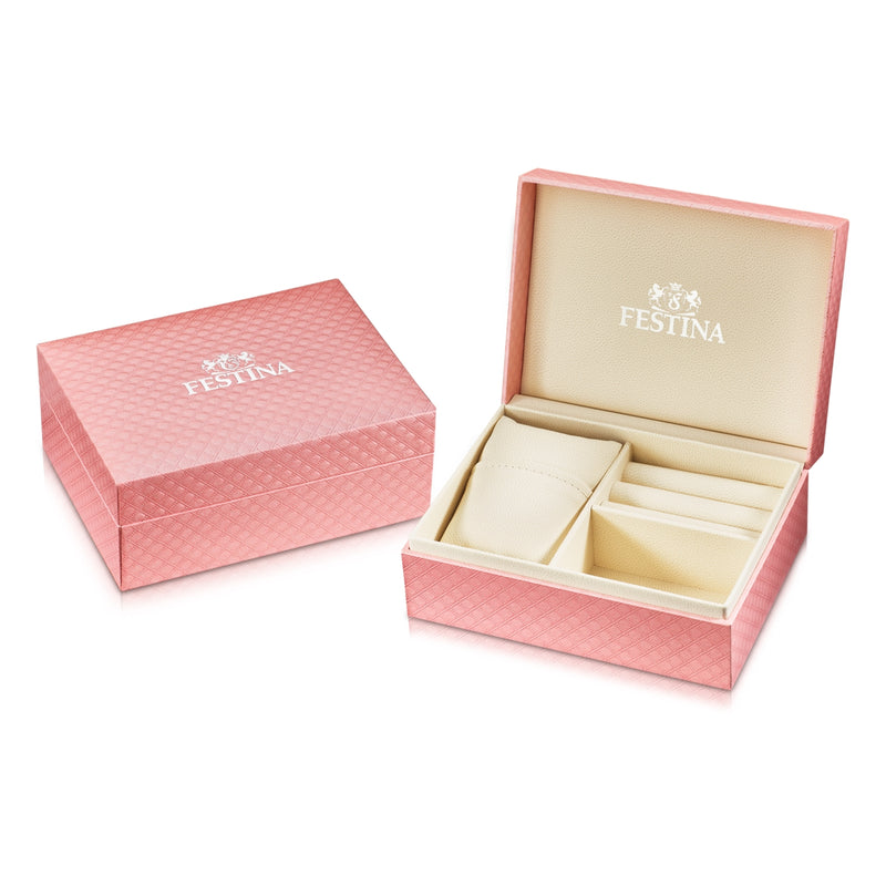 Festina Boyfriend damen Uhr Silber F20603/4-zoom-