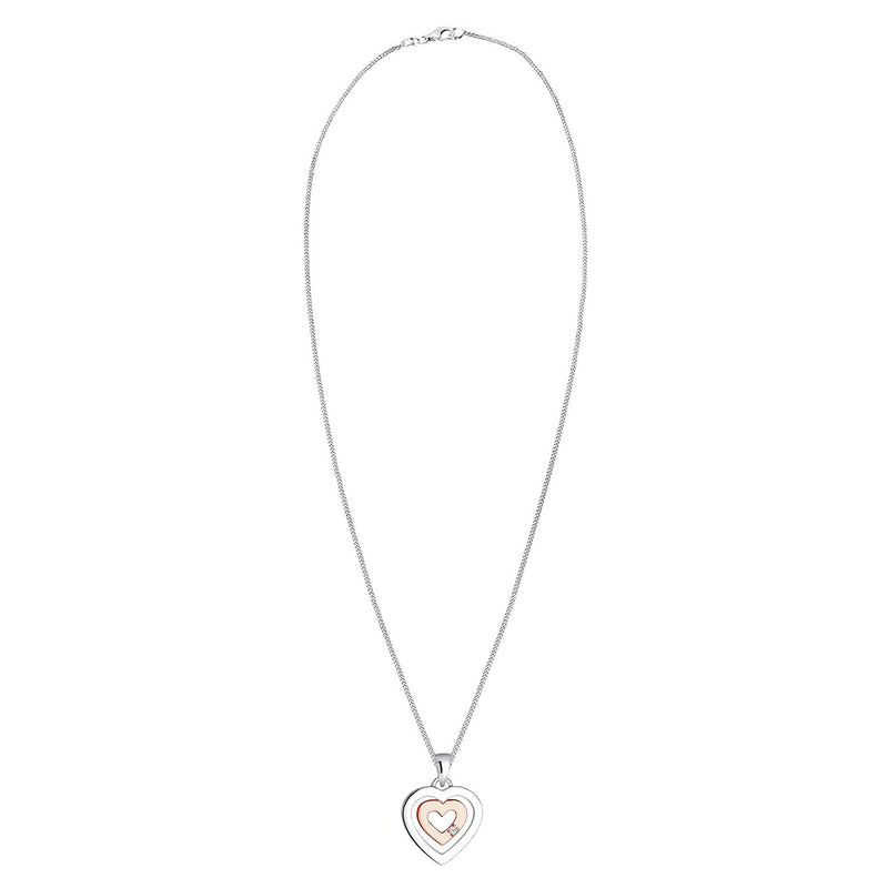 Elli 925 Sterling Silver Necklace with Diamond (0.015 ct) 2004-BF-0008016-001-zoom-