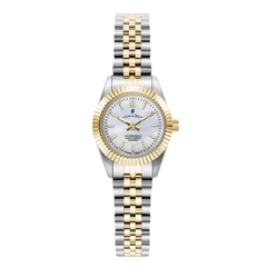 Jacques Du Manoir Inspiration 22mm White MOP Women's Watch JWL05102