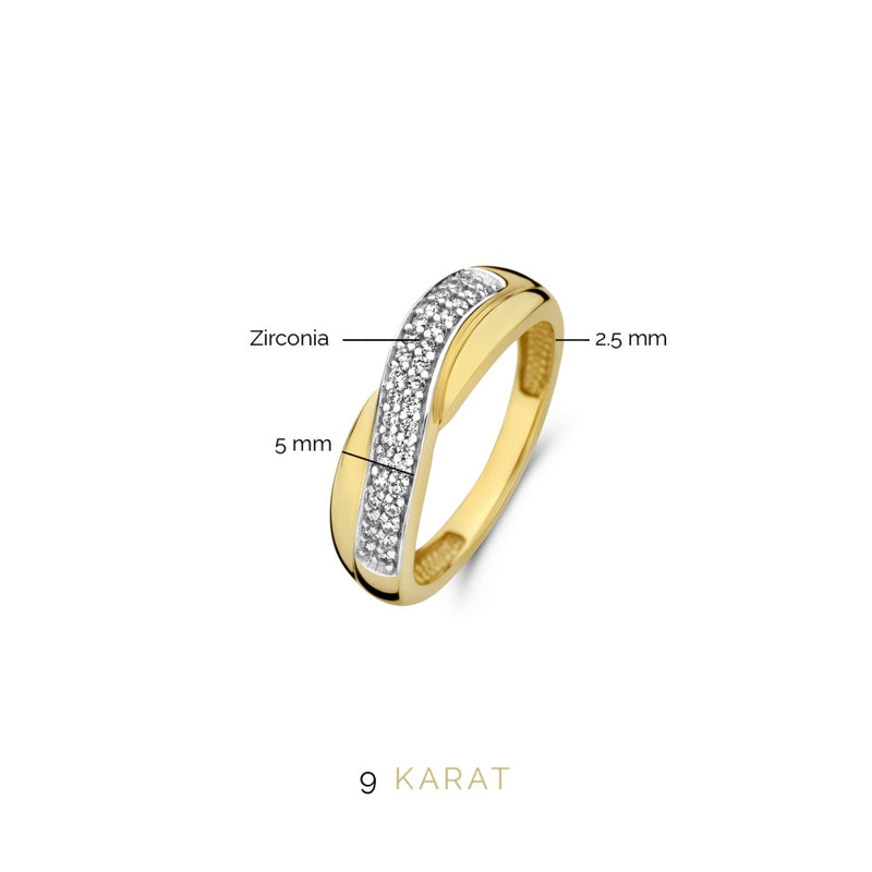 Beloro Jewels Monte Napoleone damen Ring 375 Gold BO330020-56-zoom-