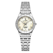 Jacques du Manoir Leonie Silberfarbene Damenarmbanduhr JWL05901