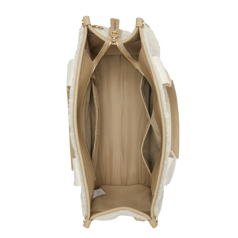 Valentino Bags Special Camy Beige Shopper VBS7L301BEIGE-zoom-