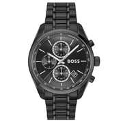 Hugo Boss Grand Prix 44 Schwarze Herrenuhr HB1514298