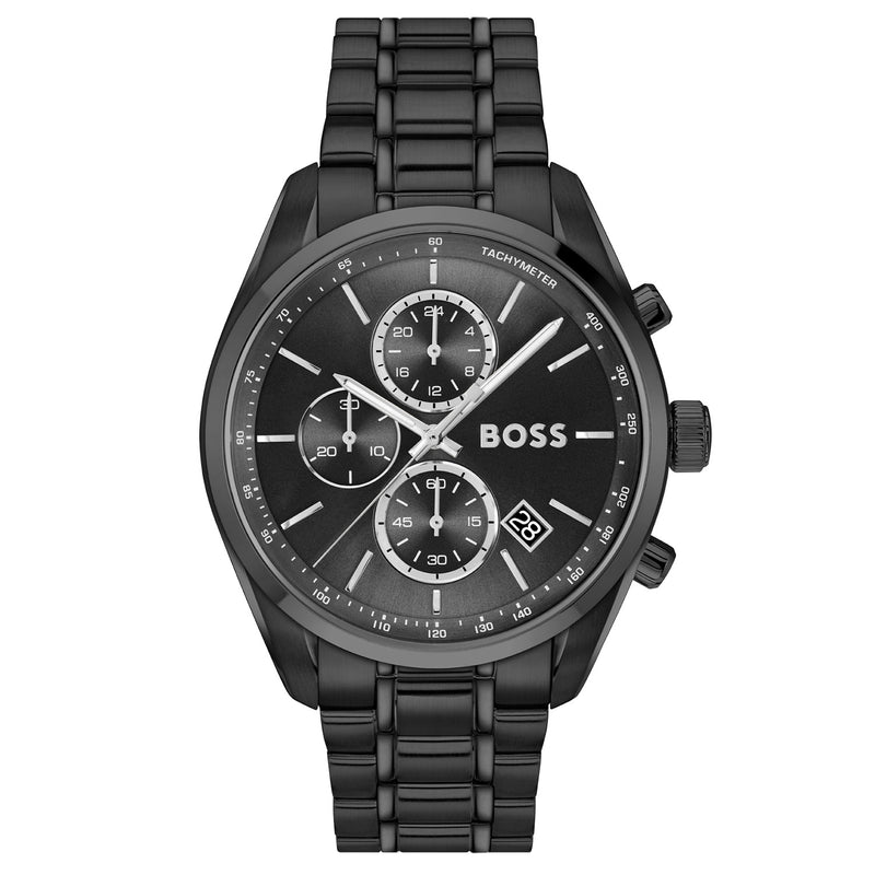 Hugo Boss Grand Prix 44 Schwarze Herrenuhr HB1514298-zoom-