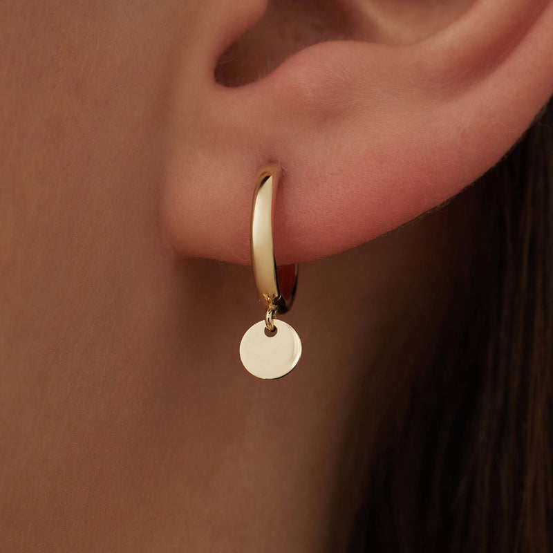 Isabel Bernard Le Marais Jeanne 14 Karat | Gold Reif-Ohrringe IB360250-zoom-