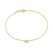 Isabel Bernard Le Marais Rachel 14 Karat | Gold Initialee Armband IB320101-A