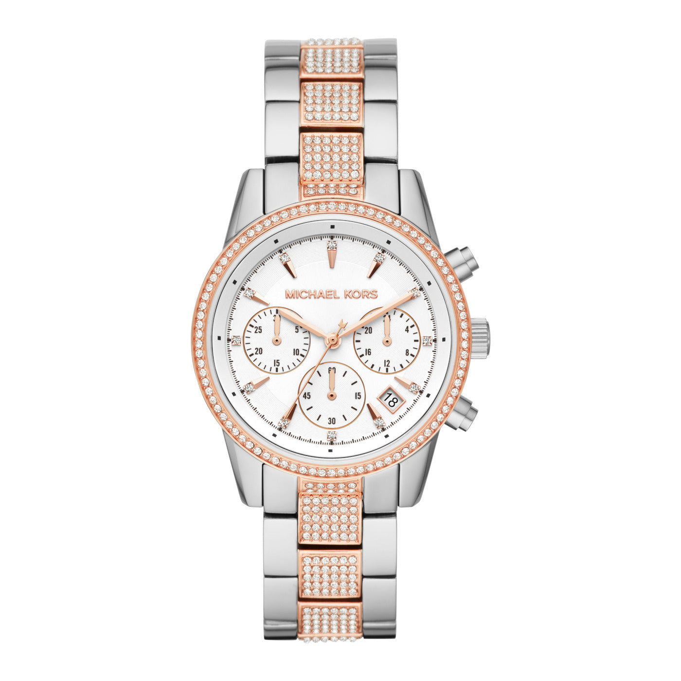 Michael Kors Bryant Silver Watch MK6651
