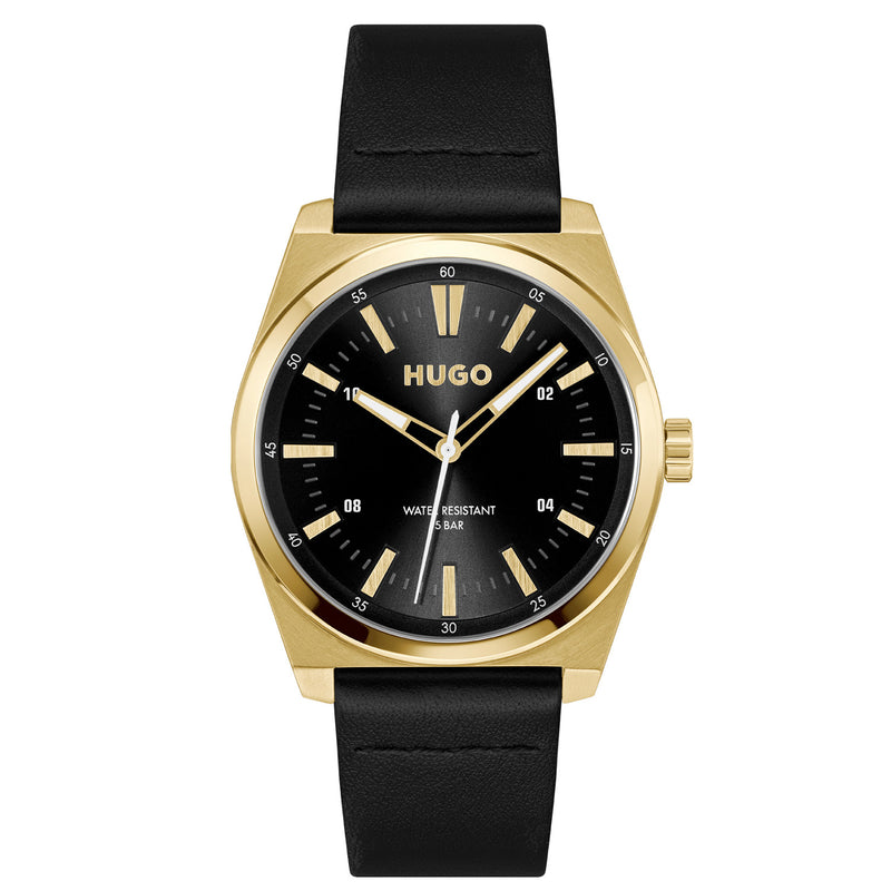 Hugo Boss #ARK Goldene Herrenuhr HU1530438-zoom-